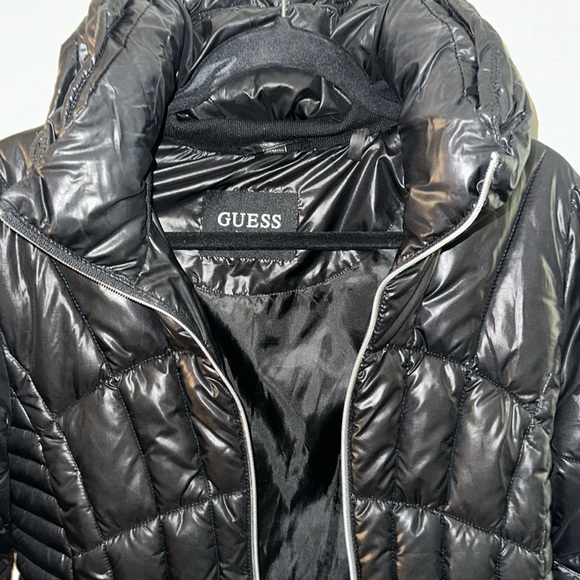 Guess Black Winter Jacket - Picture 2 of 5